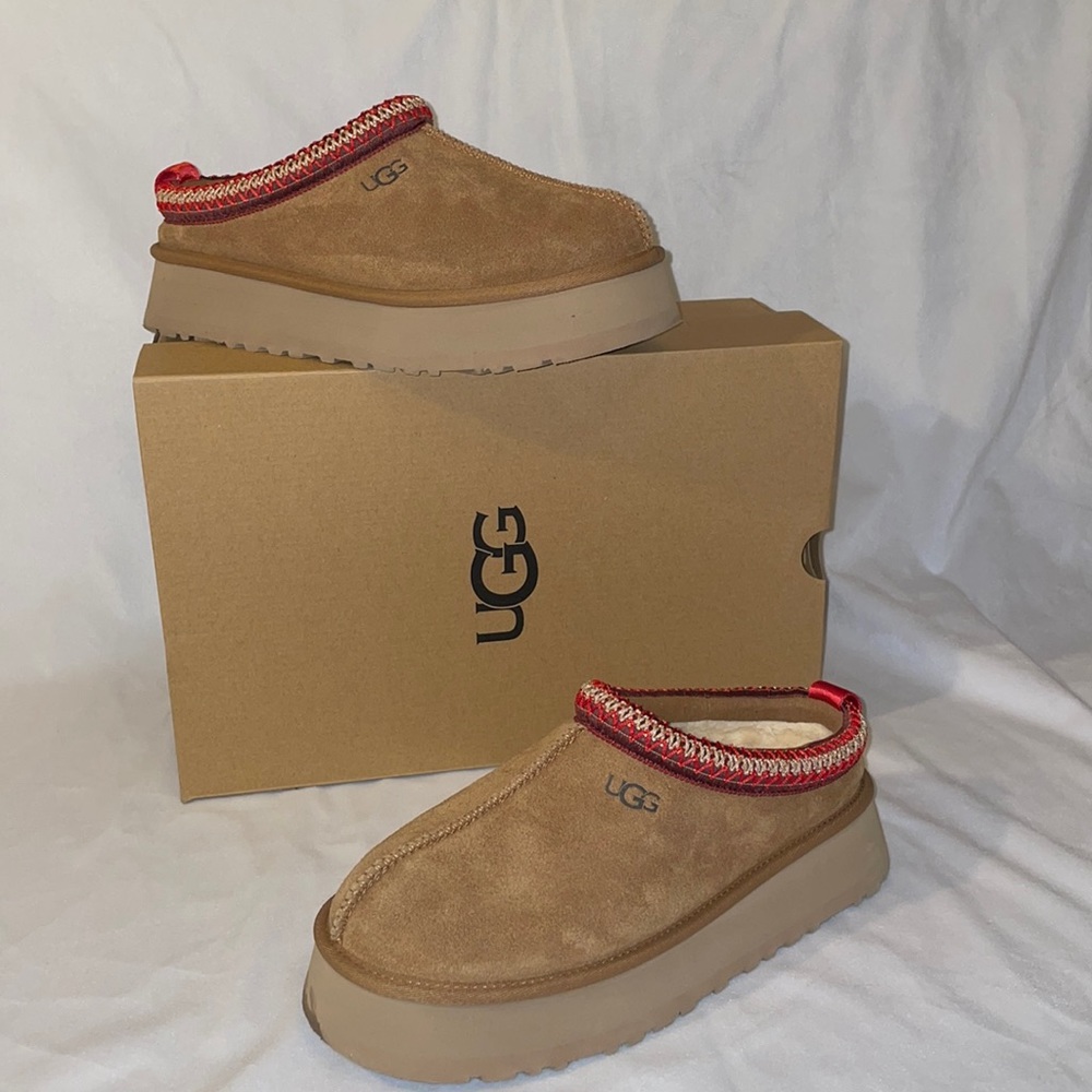 Ugg Chestnut Tazz Platform Slip On